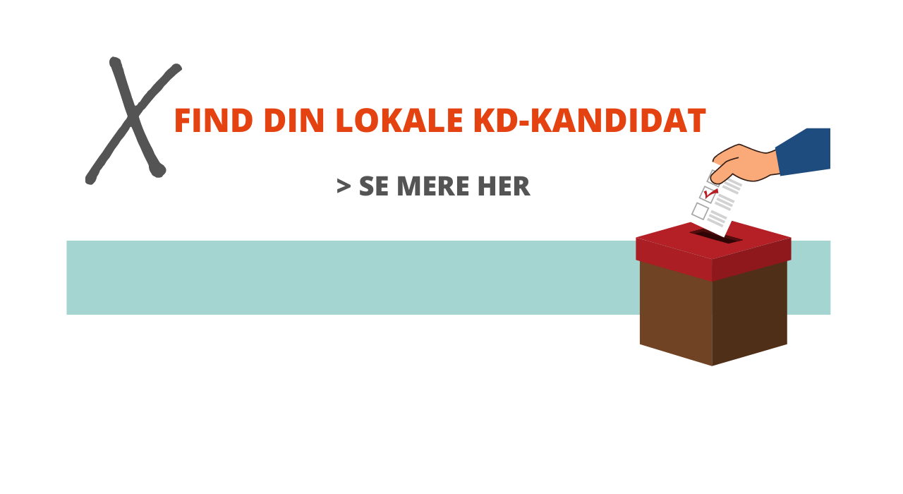Find din lokale KD-kandidat her